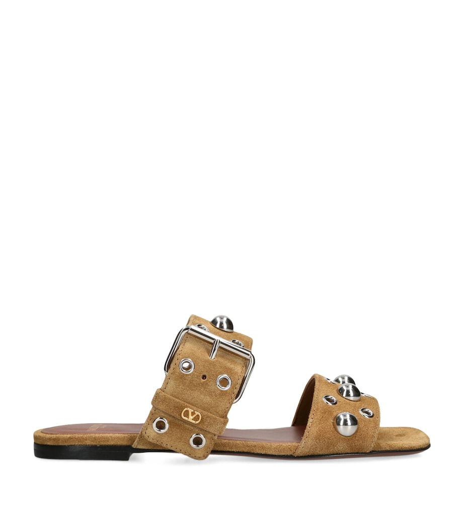 Suede Nellcôte Sandals MID BROWN Image 1