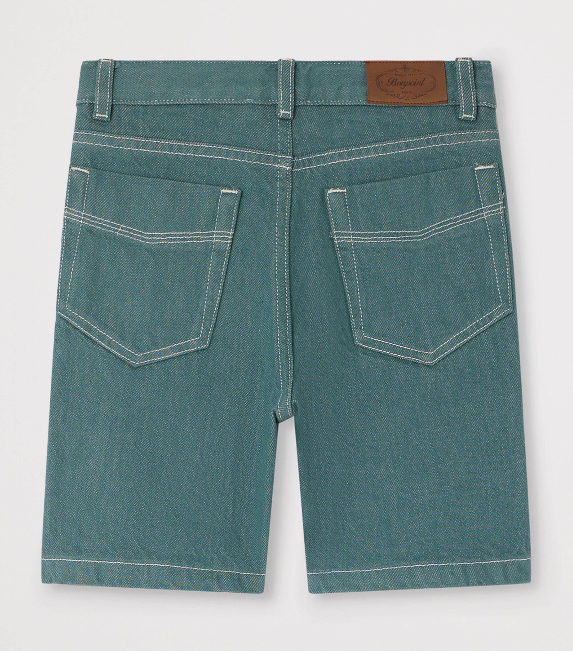 Elivo Denim Shorts (10-14 Years) EMERAUDE Image 2