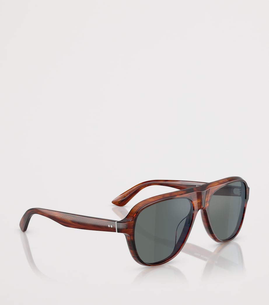 Oliver Peoples Paul Newman Sun Pilot Sunglasses Red Image 6