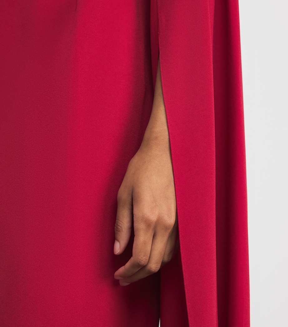 Extra Long-Sleeve Nour Midi Dress AMARANTHUS Image 6