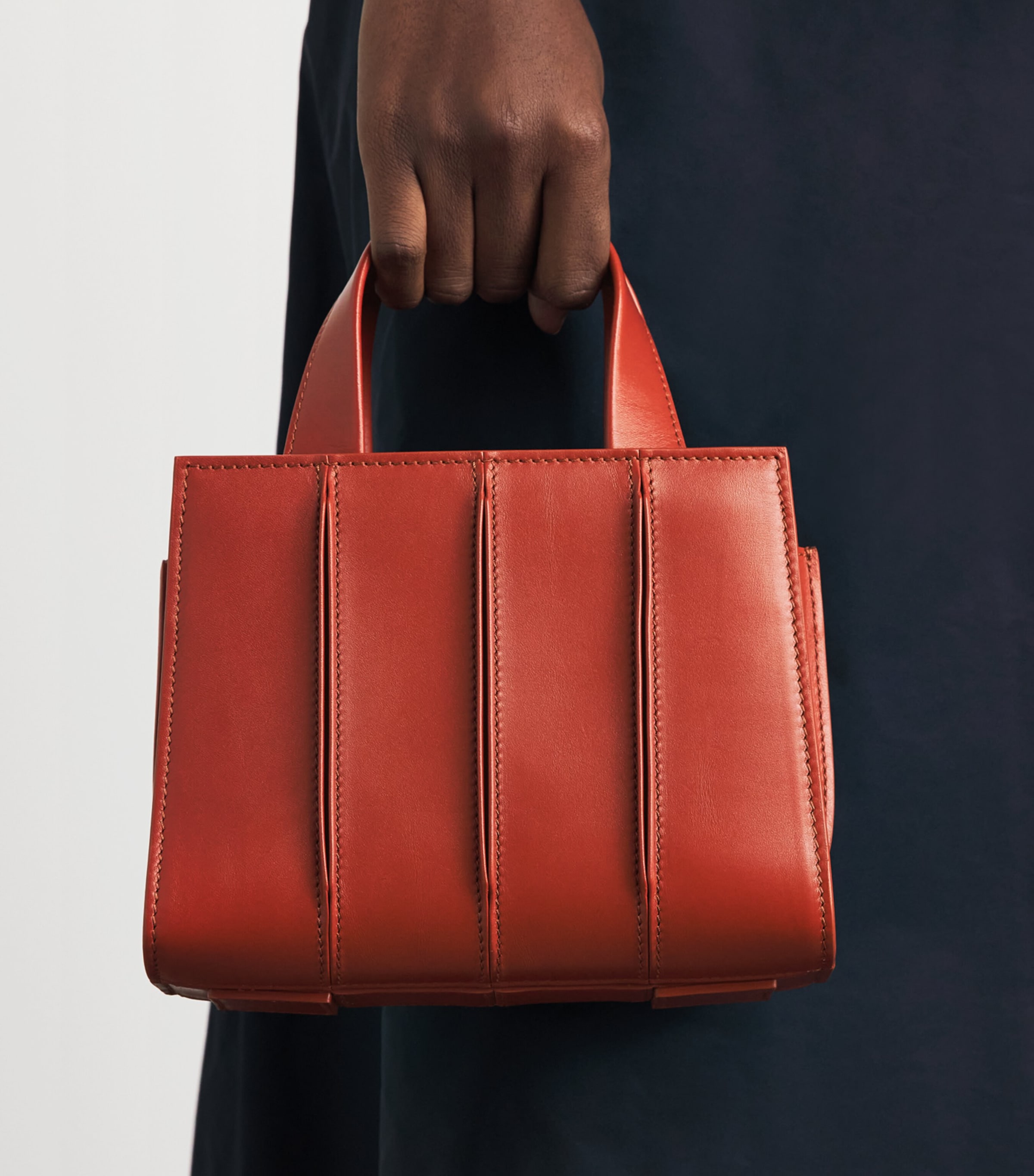 Max Mara Micro Whitney Top-Handle Bag Orange Image 4