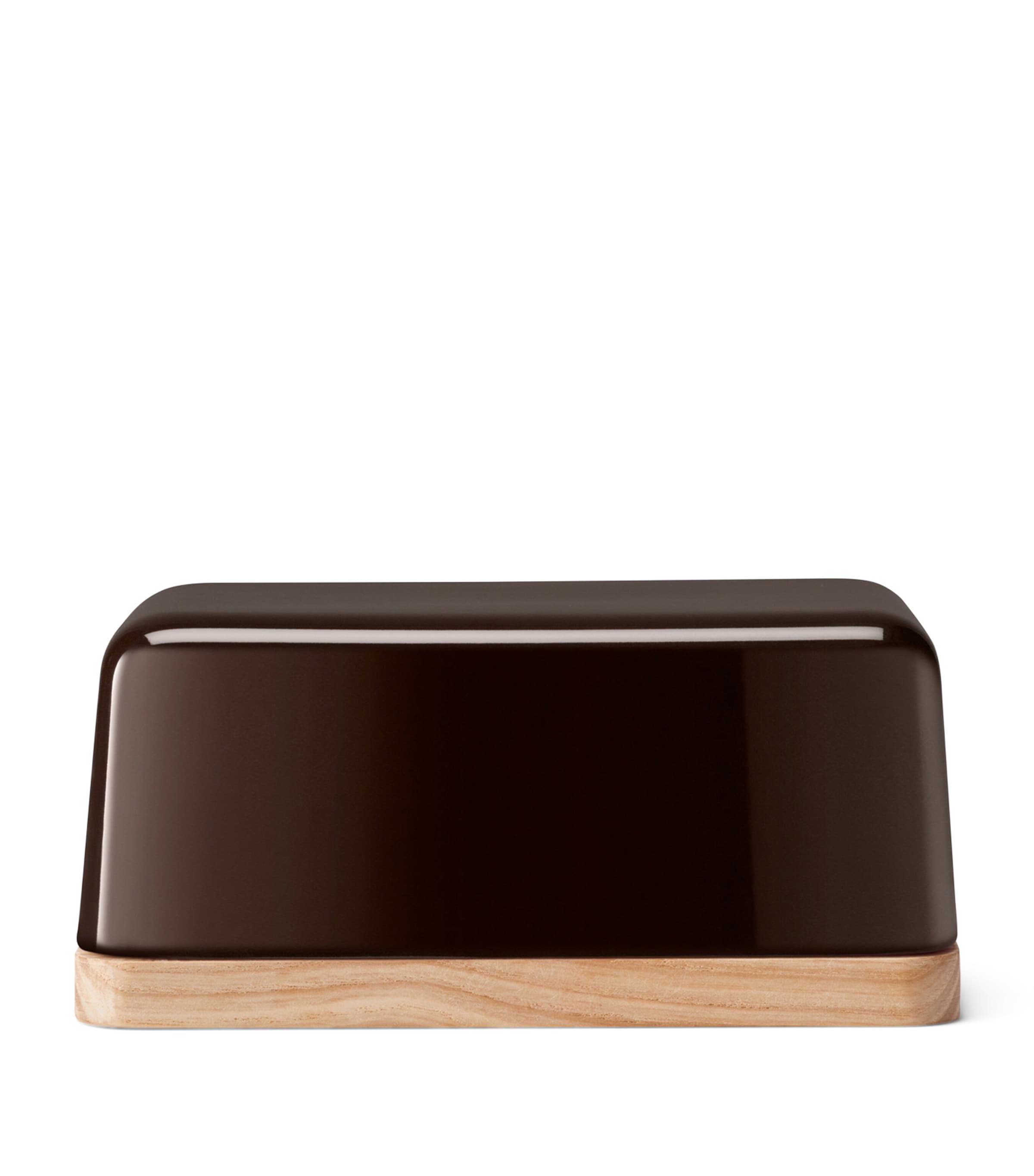 Porcelain Collective Butter Dish (14cm) MOCHA Image 2