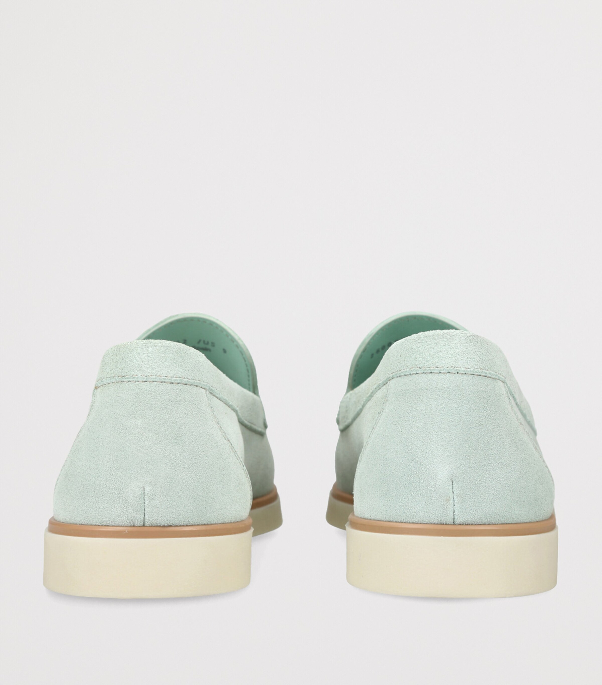 Magnanni Suede Altea Loafers Mid Green Image 2