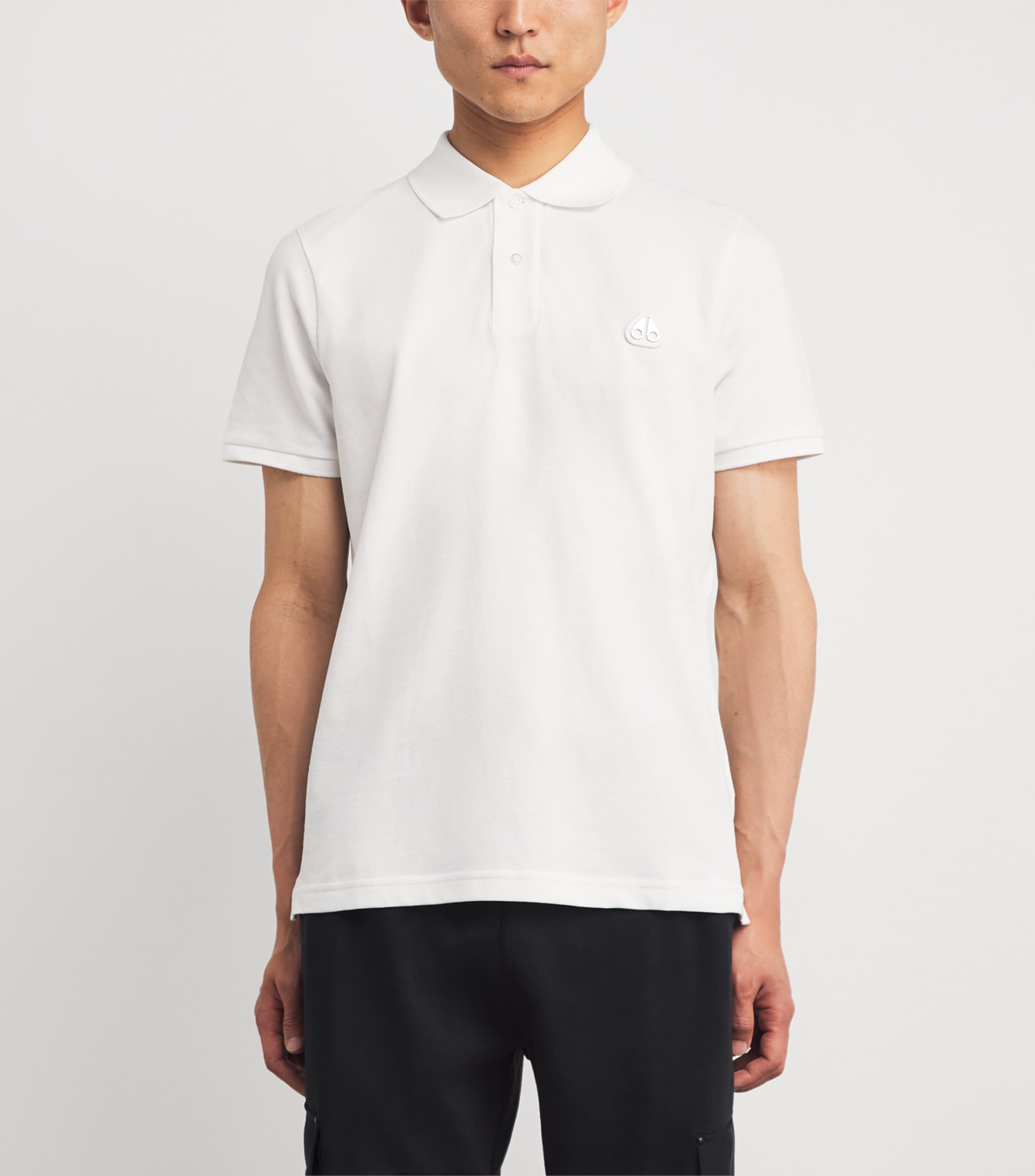 Logo Polo Shirt WHITE - 160 Image 3