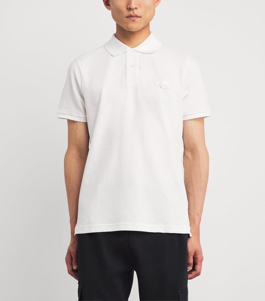 Logo Polo Shirt WHITE - 160 Image 3