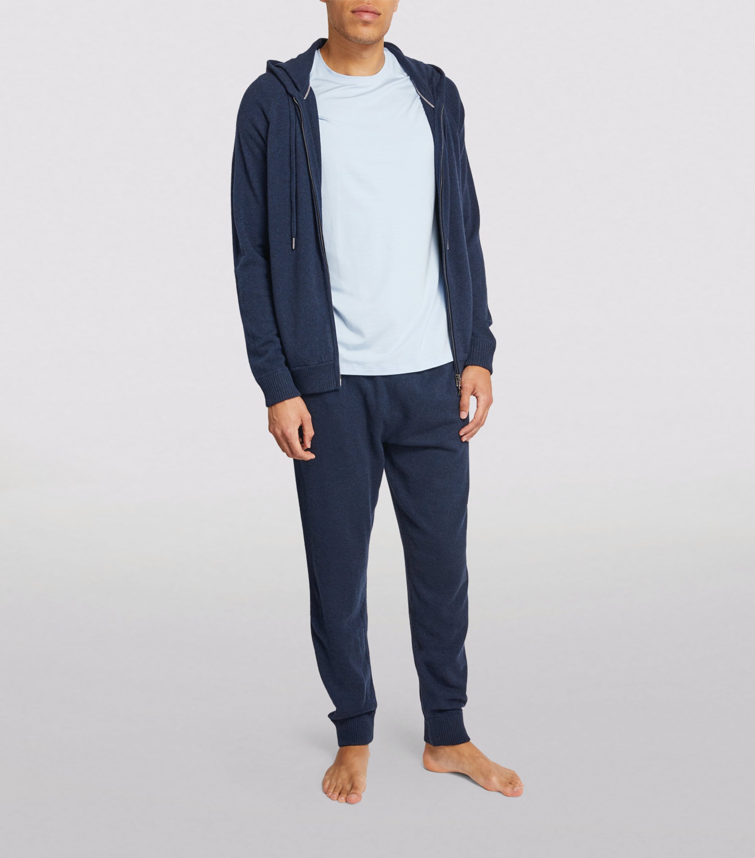 Cashmere Sweatpants NAV-BLUE Image 2