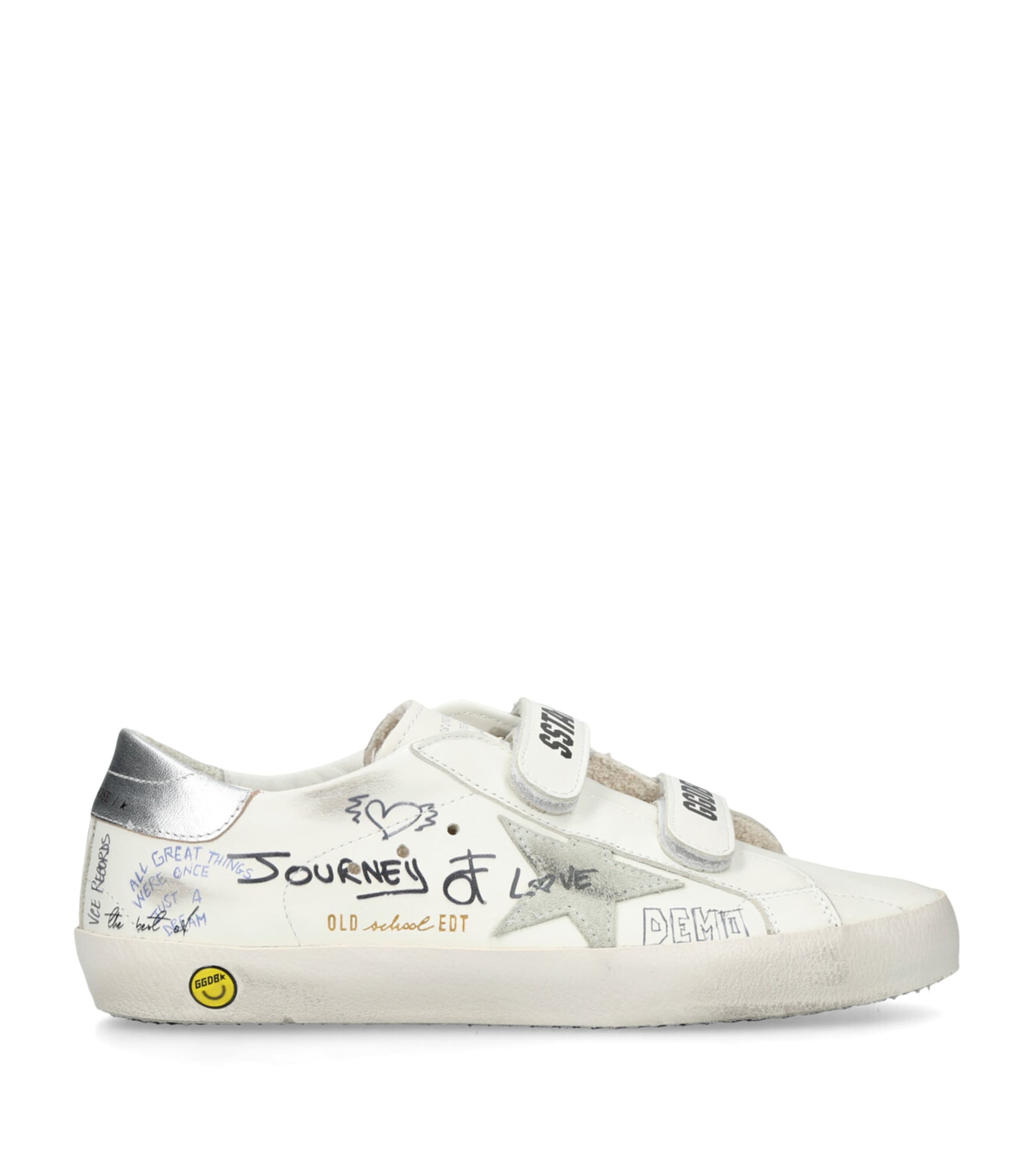Golden Goose Kid - Old School Sneakers In White