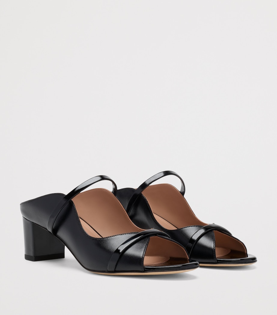 Malone Souliers Nappa Leather Norah Heeled Sandals 45 Black Image 3