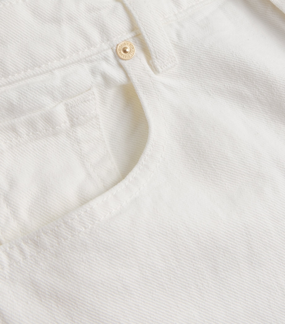 Comfort Fabric Low Straight Jeans MILKYWAY Image 5