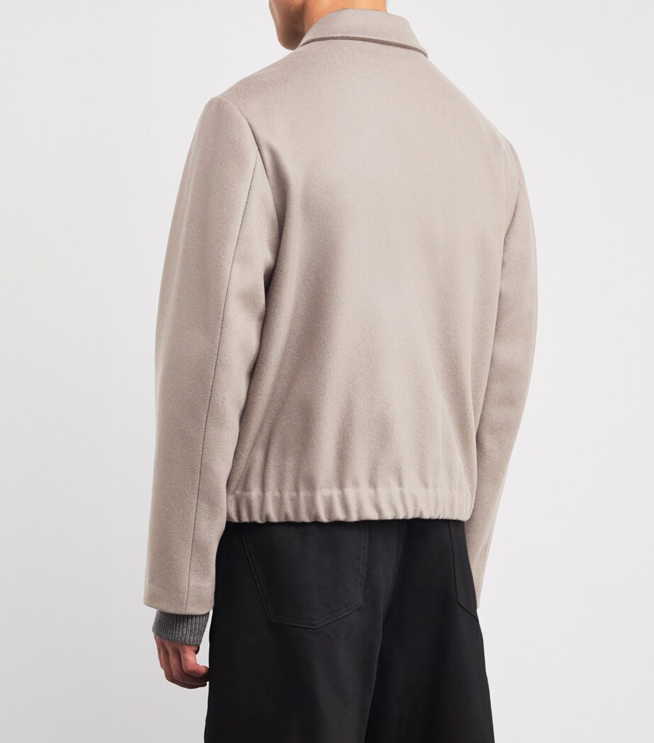 Virgin Wool-Blend Jacket 530 SASSO Image 4