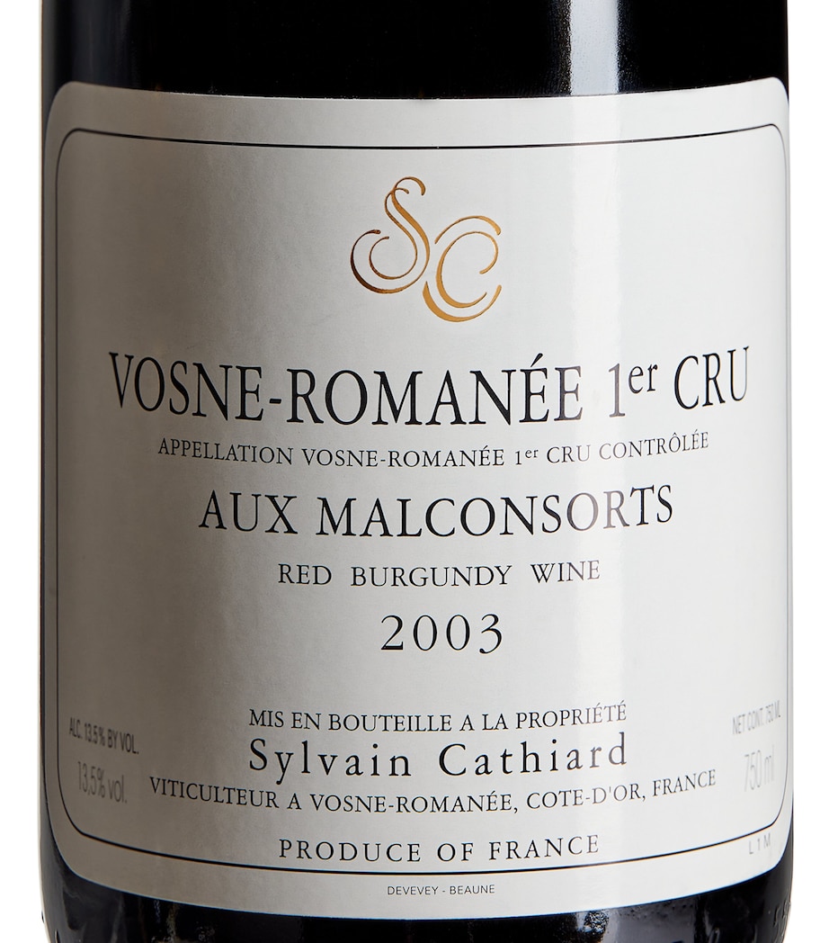 Sylvain Cathiard Pinot Noir 2003 (75cl) - Burgundy, France Image 2