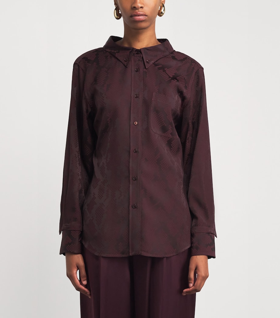 Jacquard Long-Sleeve Shirt 6011 SHIRAZ Image 3