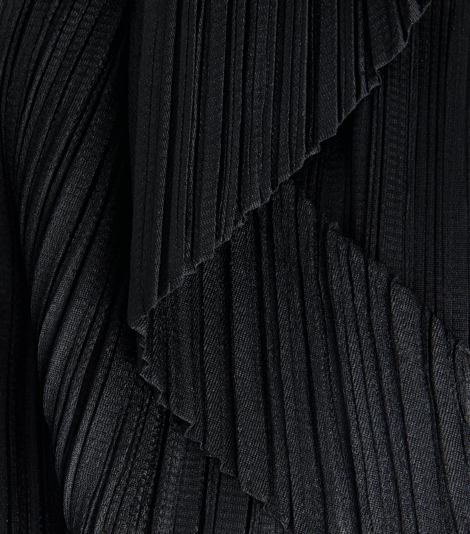 Pleats Please Issey Miyake Womens Façade Trousers Black Image 6