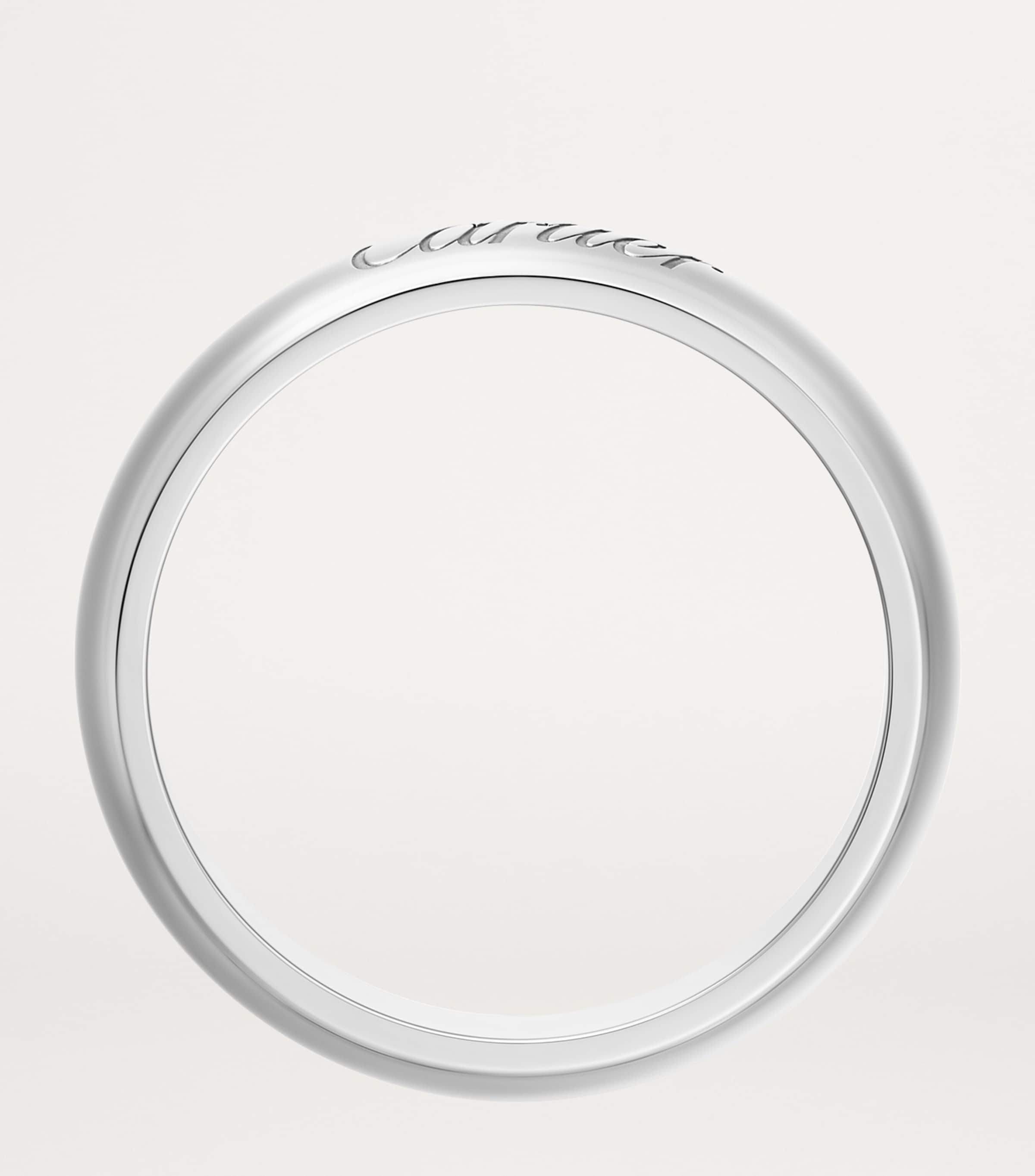 Platinum C de Cartier Wedding Ring PLATINUM Image 2