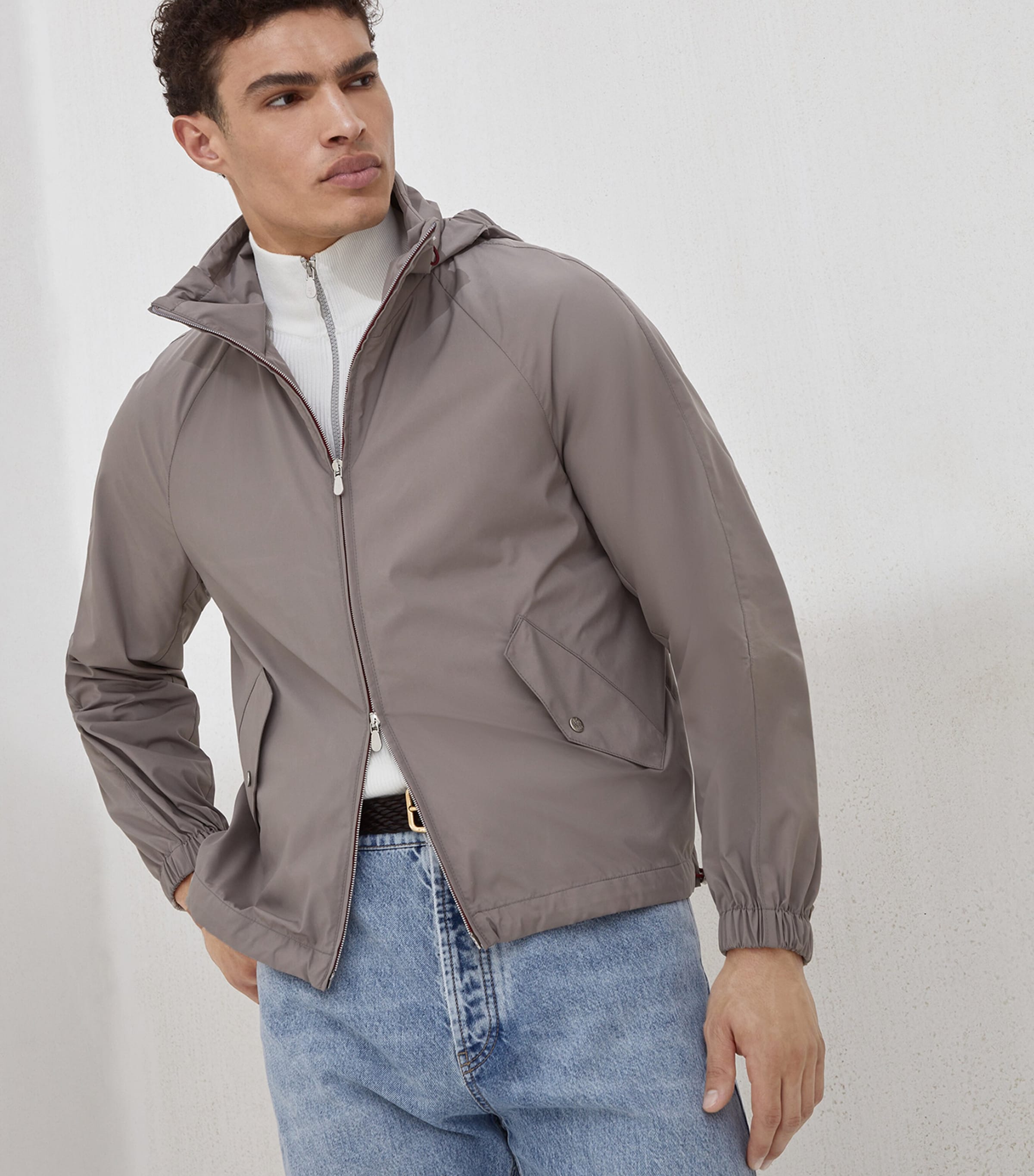 Techno fabric jacket C9203 Image 4