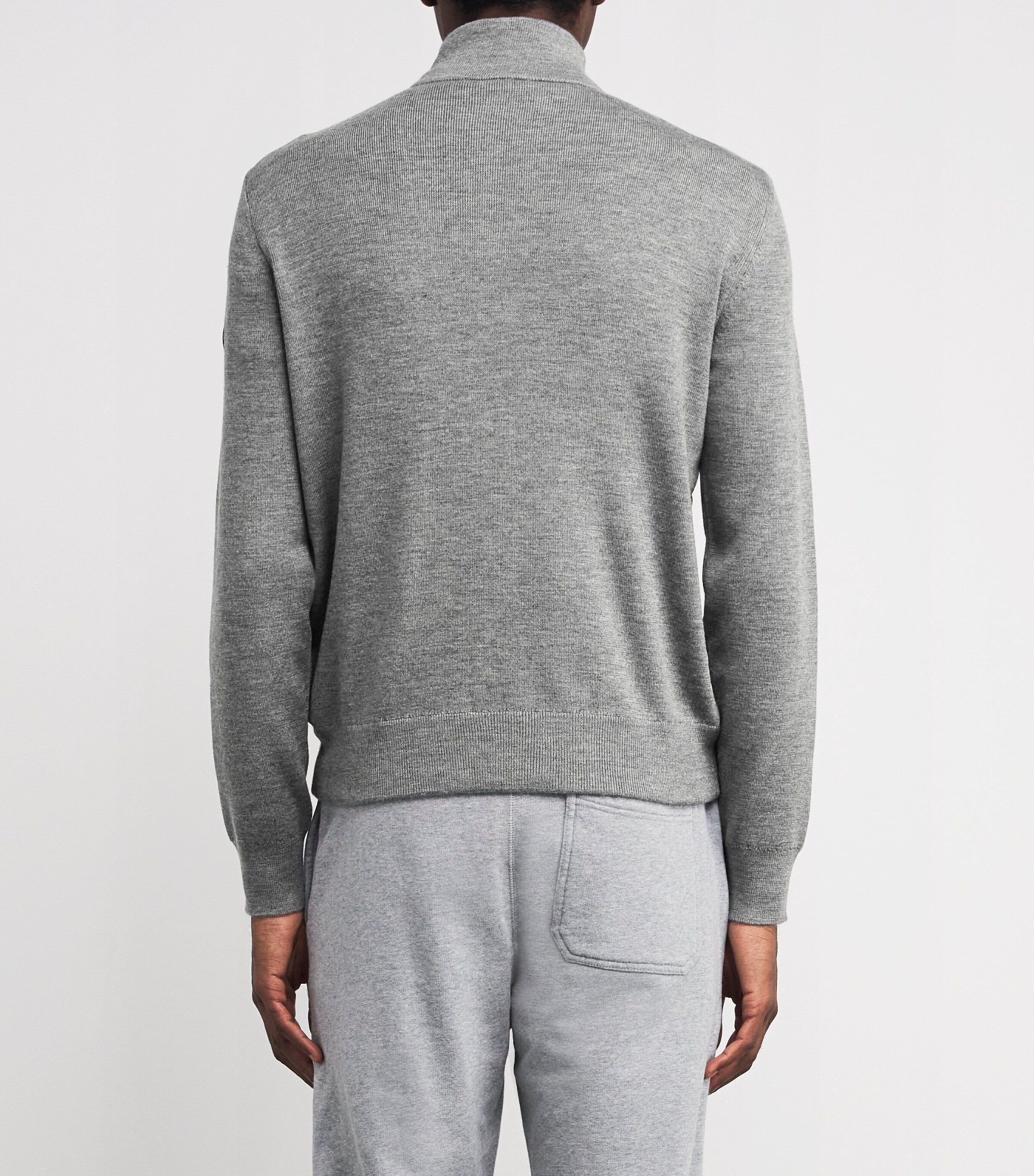 Bogner Mens Padded Zisco Hybrid Jacket Grey Melange Image 4