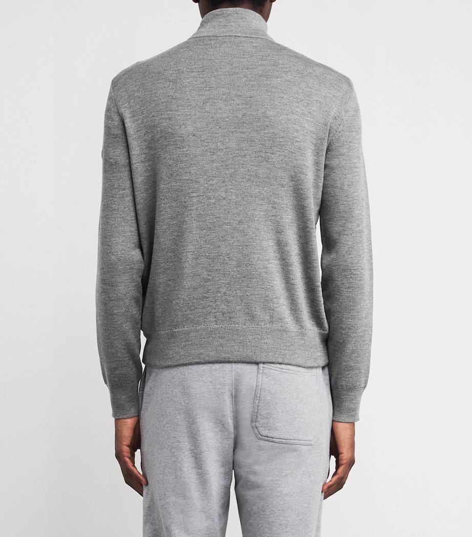 Bogner Mens Padded Zisco Hybrid Jacket Grey Melange Image 4