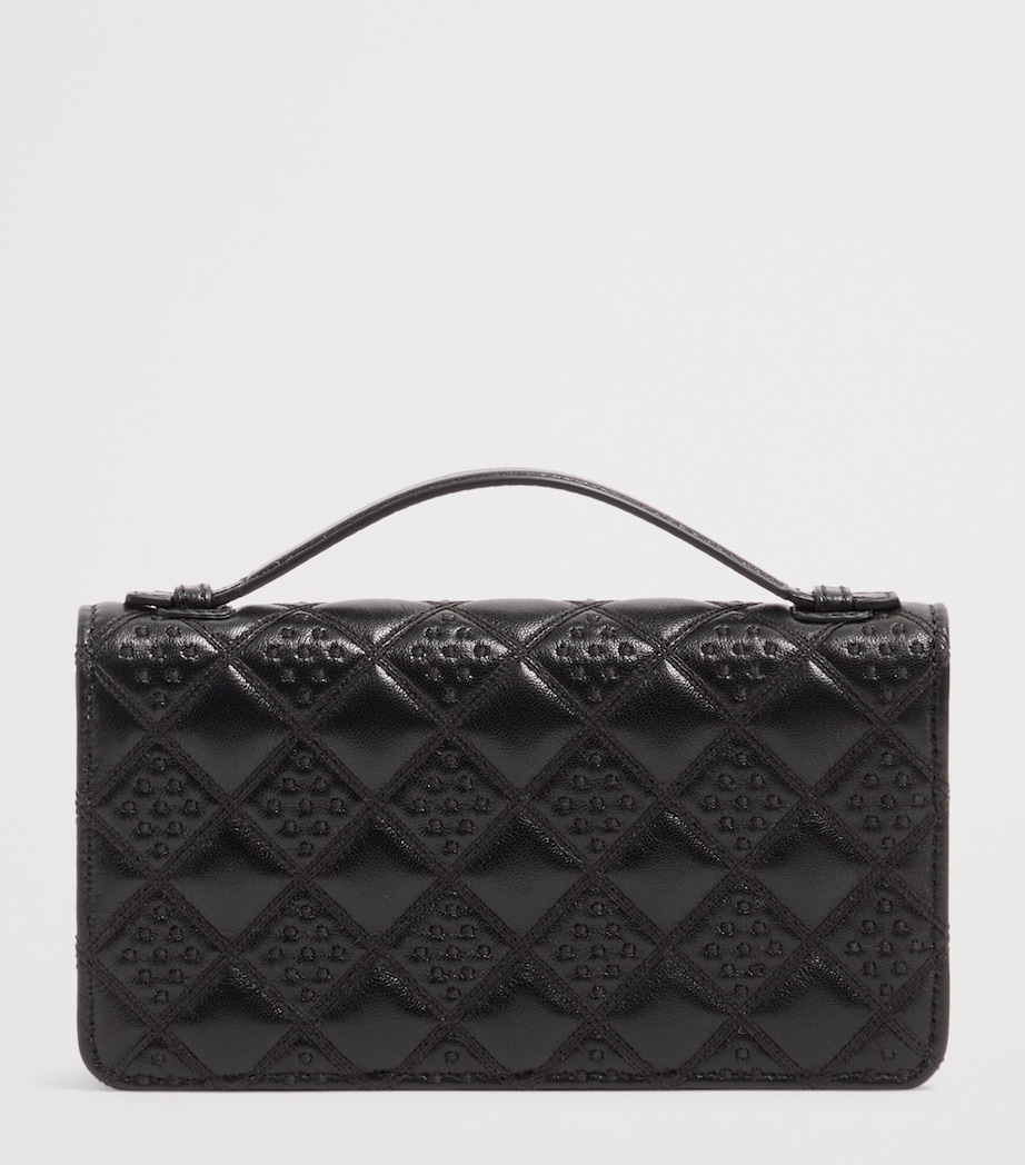 Valentino Garavani Leather Flutterby Chain Wallet Image 4
