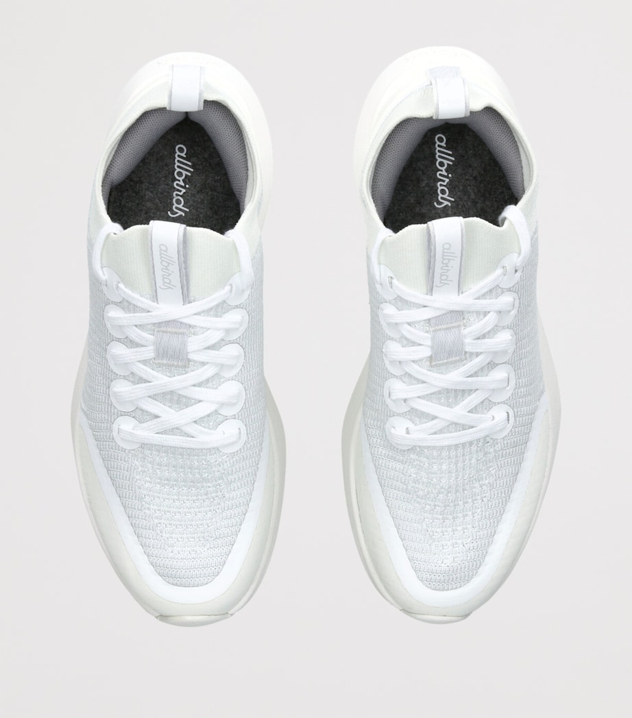 Knitted Strider Trainers WHITE Image 4