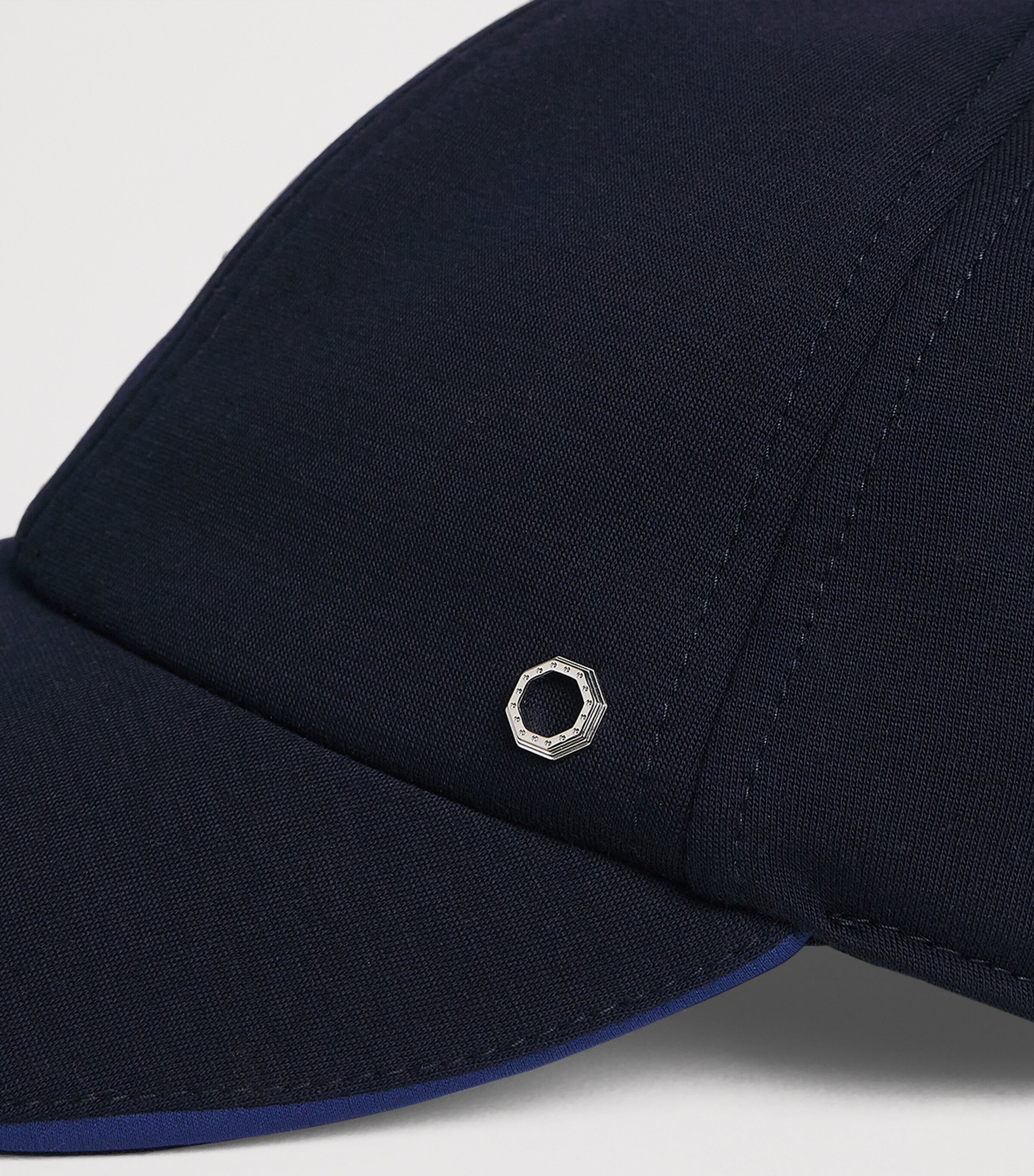 Stefano Ricci Kids Logo Baseball Cap C. Narp Drk Bl/rl Bl Image 3