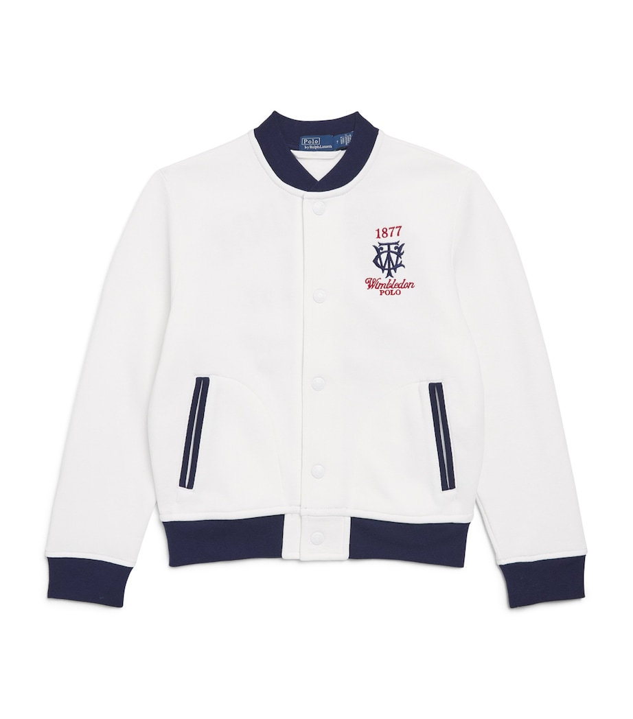 Ralph Lauren Kids RL KNIT BOMBER JKT White Image 1