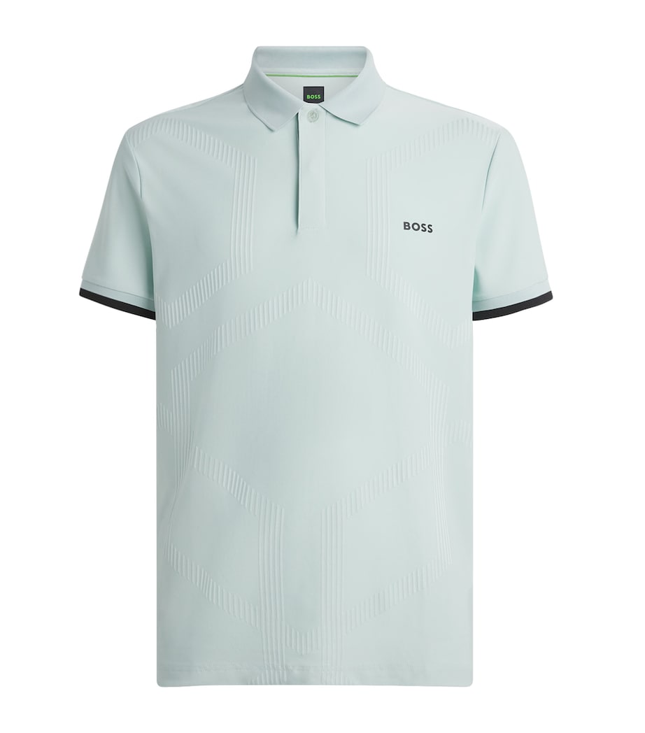 BOSS Mens Logo Polo Shirt Image 1