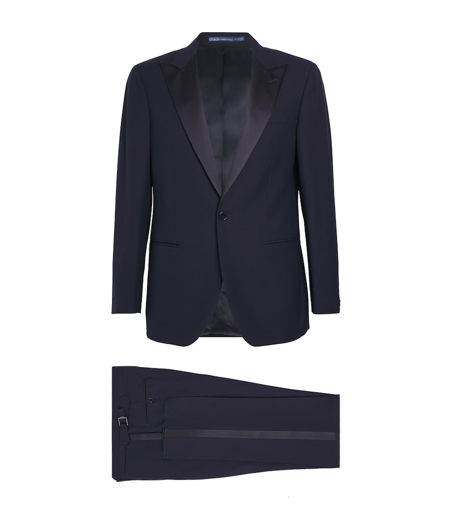Wool 2-Piece Tuxedo NAVY Image 1