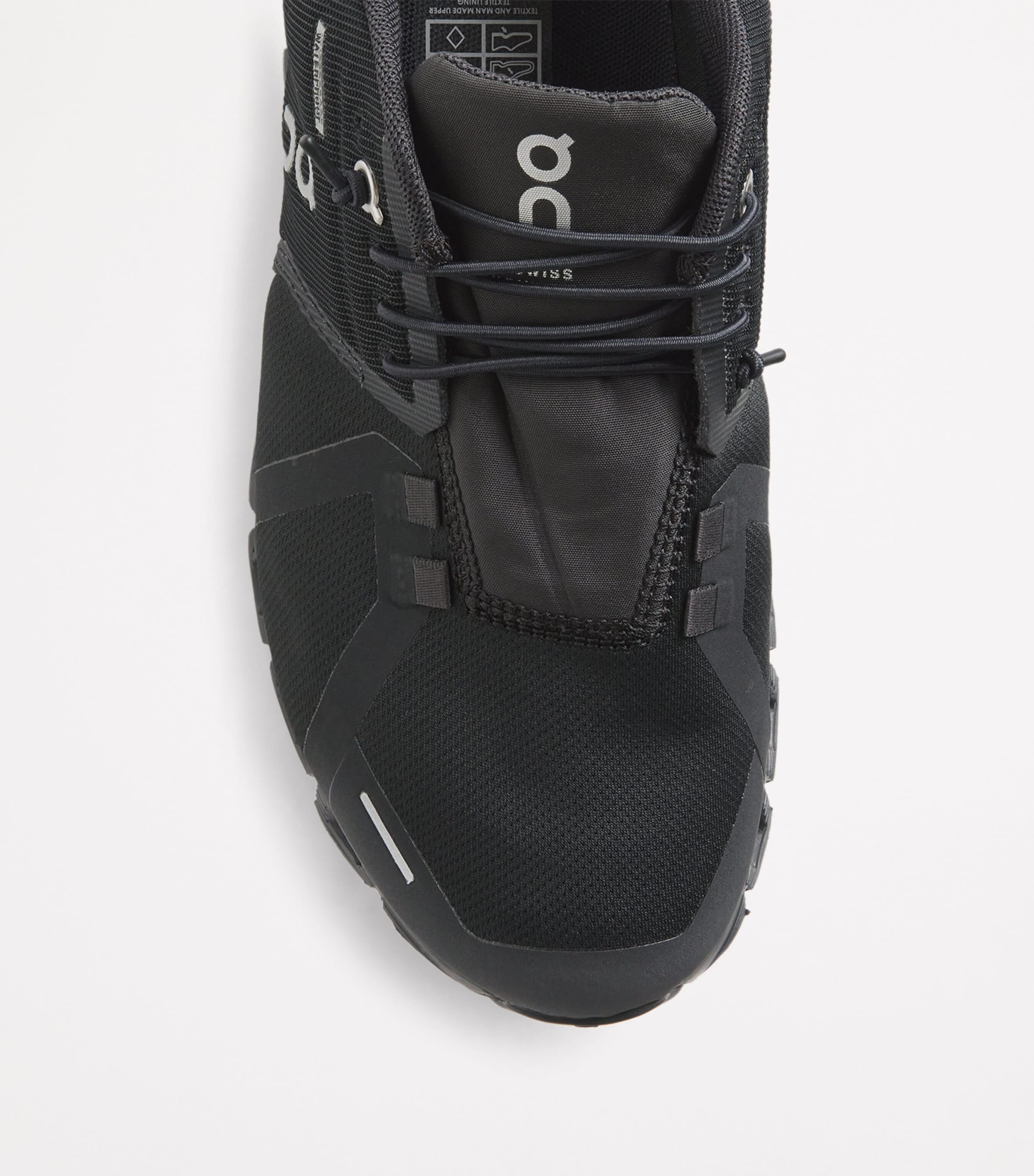 Waterproof Cloud 5 Trainers ALL BLACK Image 5