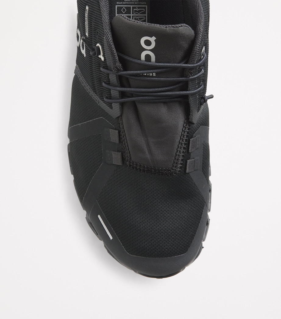 Waterproof Cloud 5 Trainers ALL BLACK Image 5