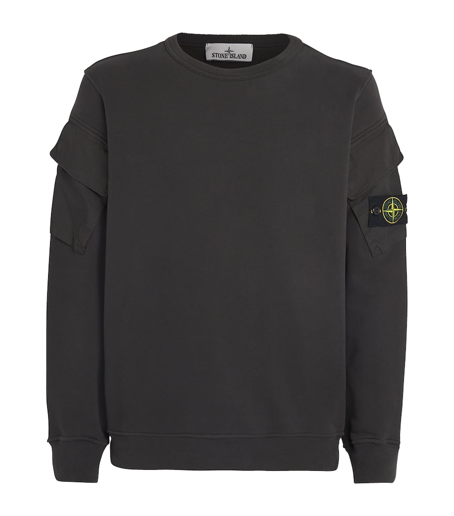 Organic Cotton Utility-Pocket Sweatshirt V0062 Image 1