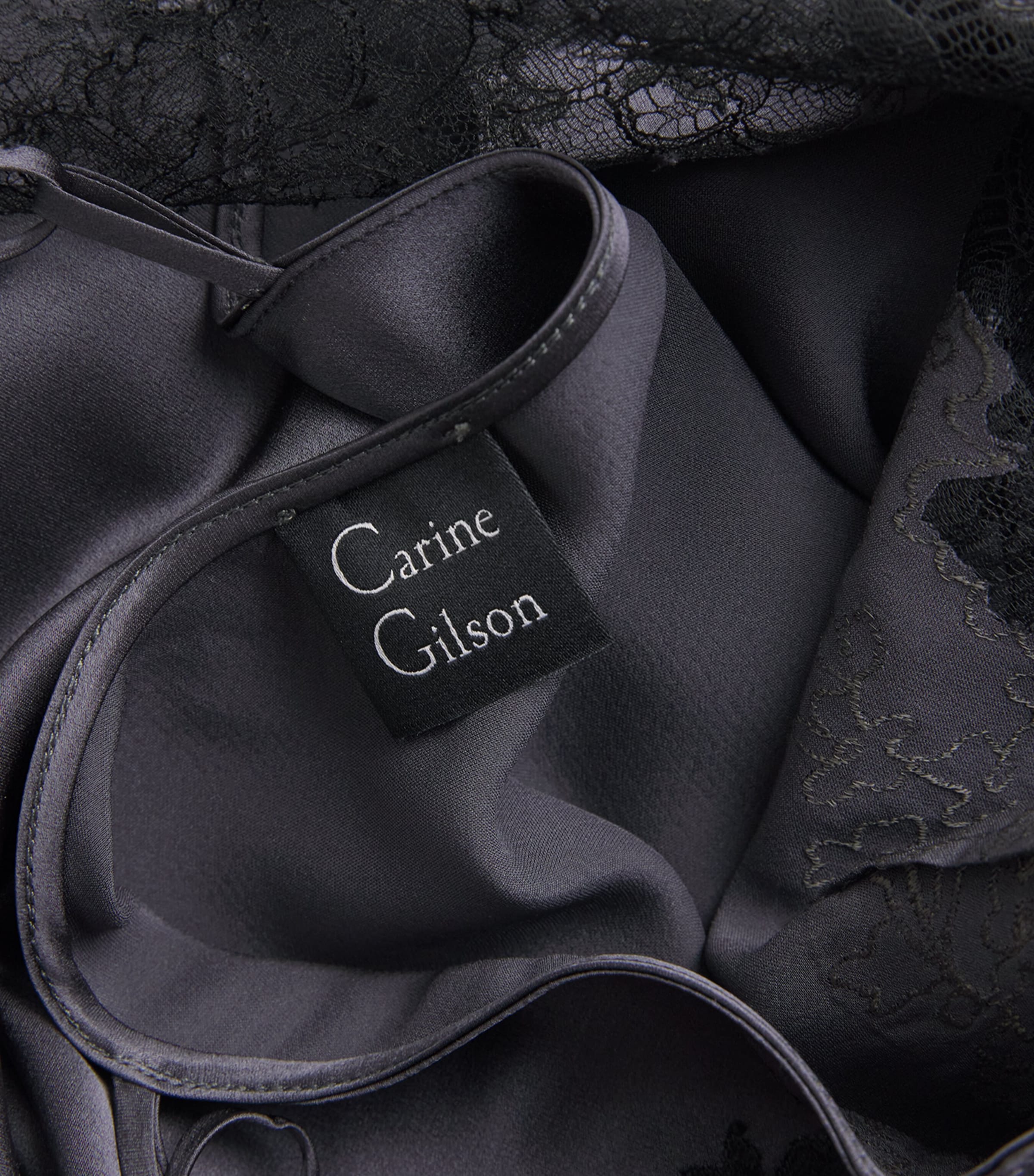 Carine Gilson Womens Silk Long Cérès Nightdress Noixdegalles Image 6