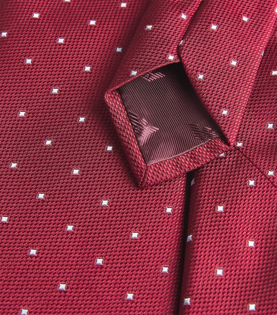 Silk Diamond-Jacquard Tie F5072 Image 3
