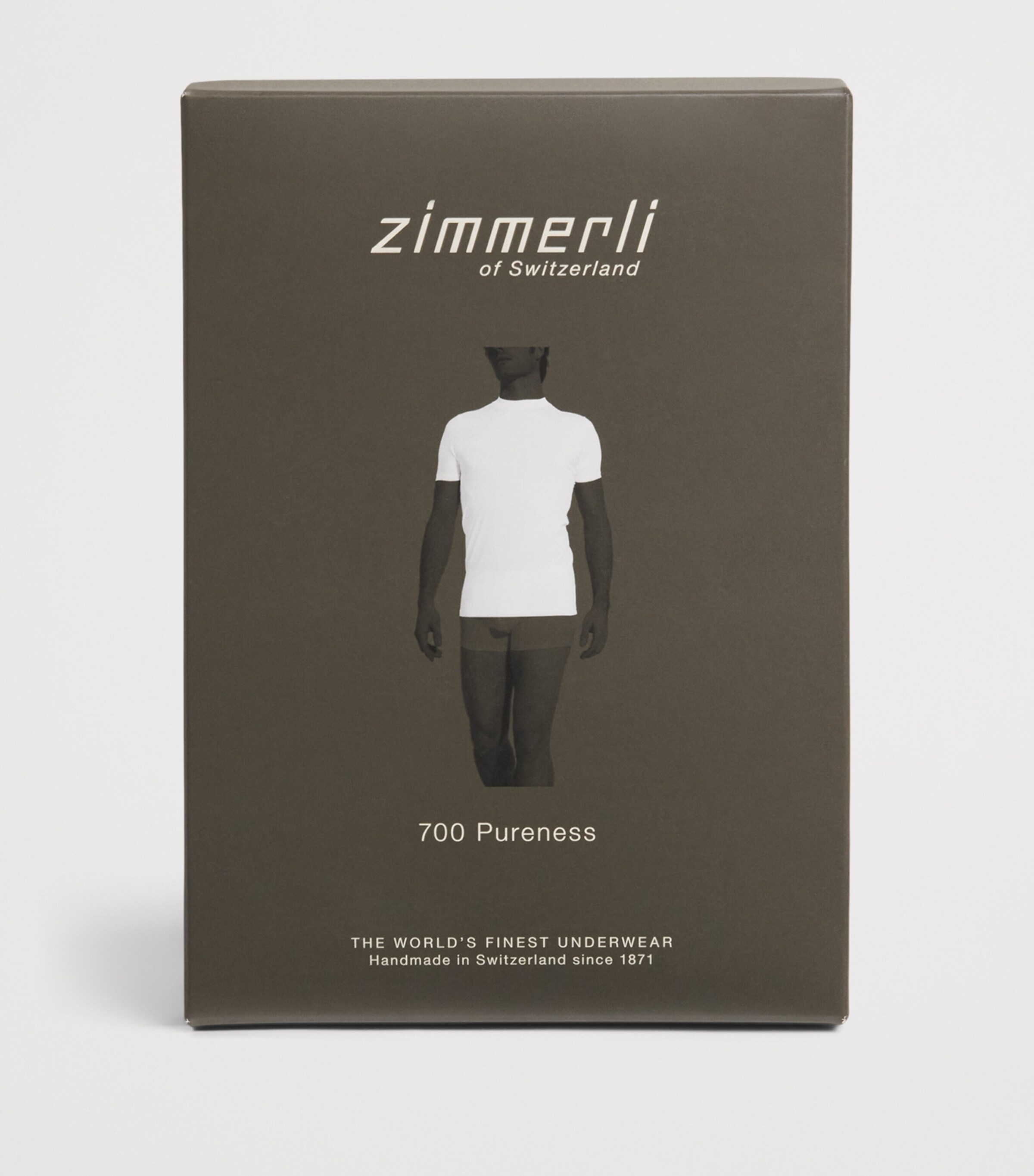 Zimmerli Mens Stretch-Modal Pureness T-Shirt Sky Blue Image 4