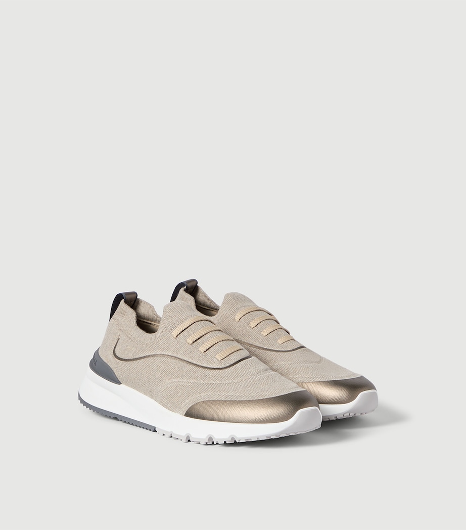 Brunello Cucinelli Technical Cotton Sneakers Image 4