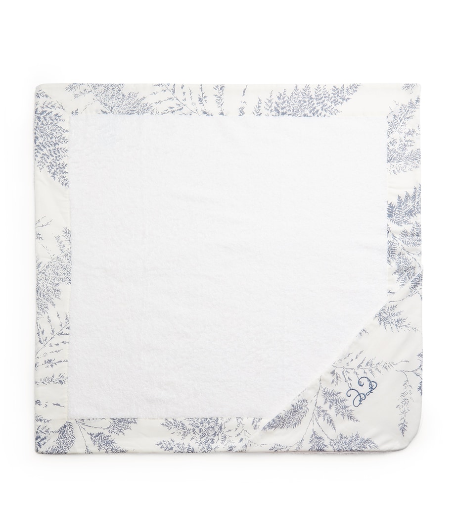 Printed Hooded Towel 50 VERT OPALINE Image 1