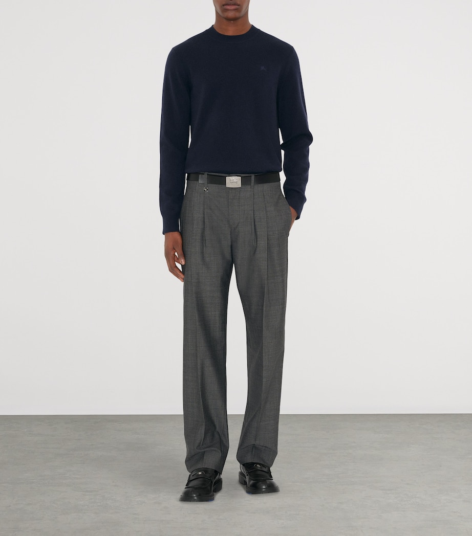 Cashmere-Blend EKD Slim Sweater NAVY Image 2