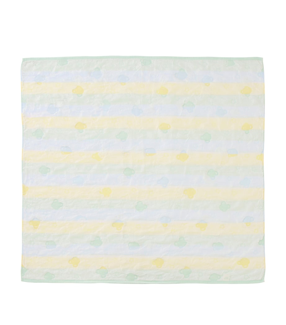 Miki House Double-Woven Gauze Stripe Blanket Image 3