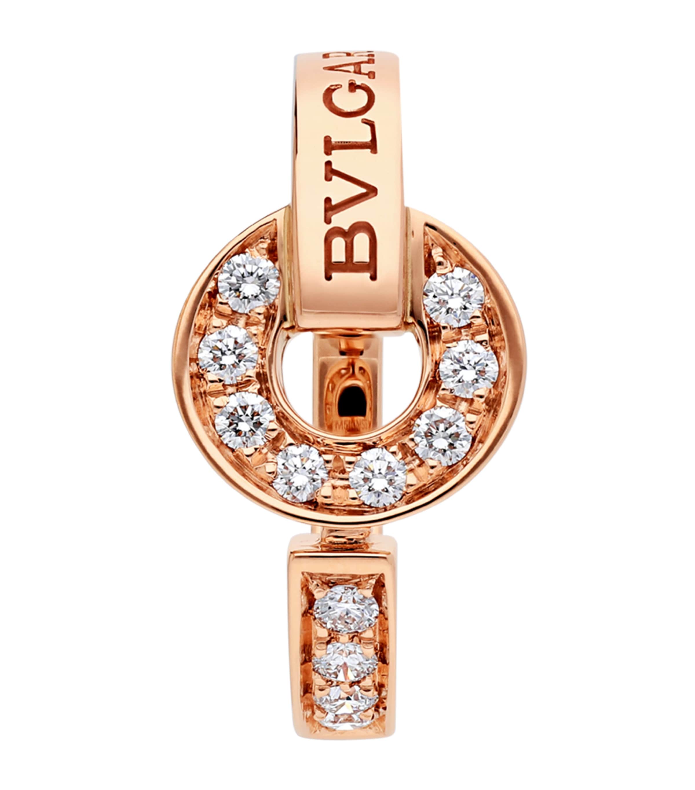 Rose Gold and Diamond BVLGARI BVLGARI Ring PINK GOLD Image 2
