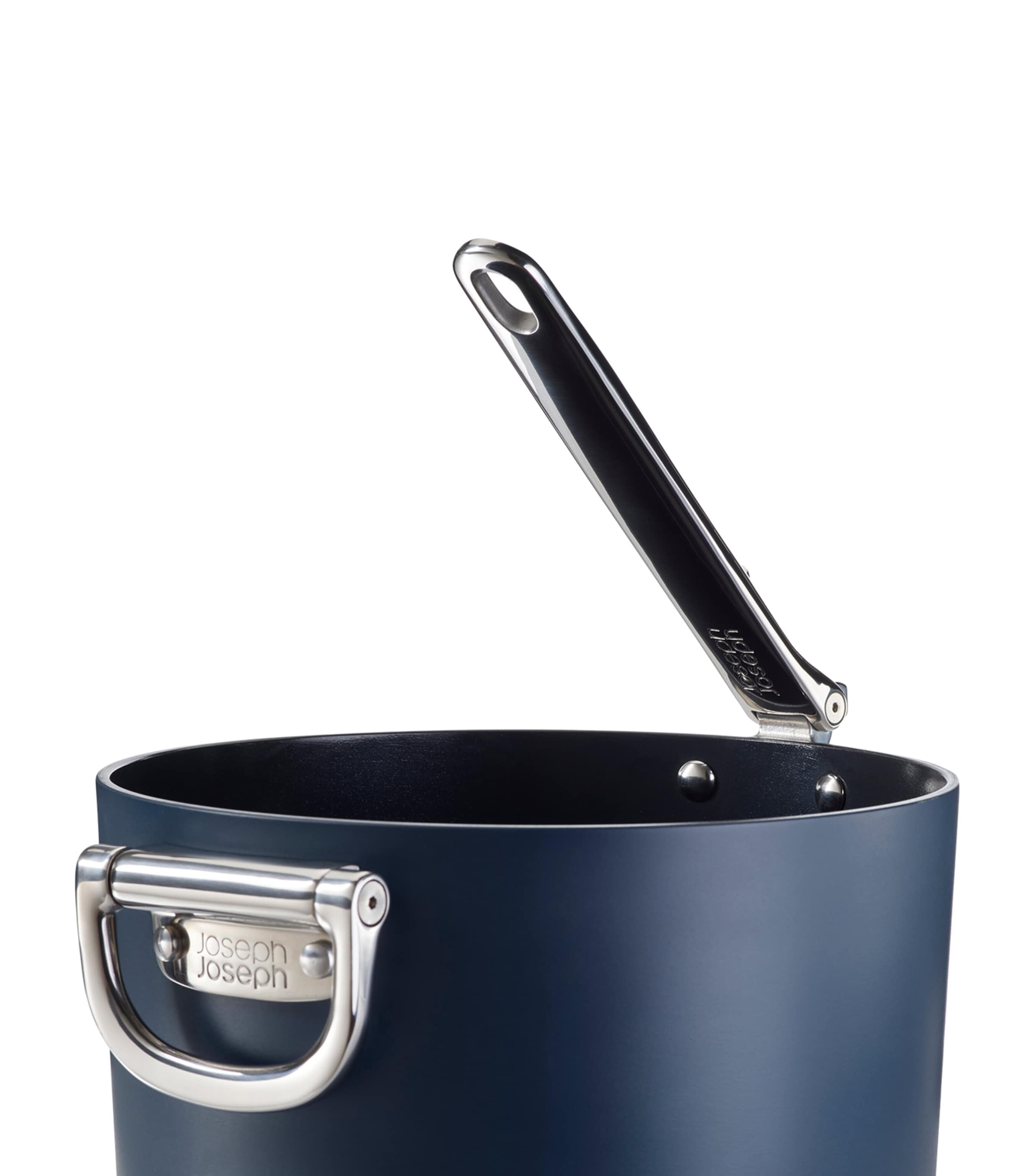 Non-Stick Saucepan with Lid (23cm) MIDNIGHT BLUE Image 2