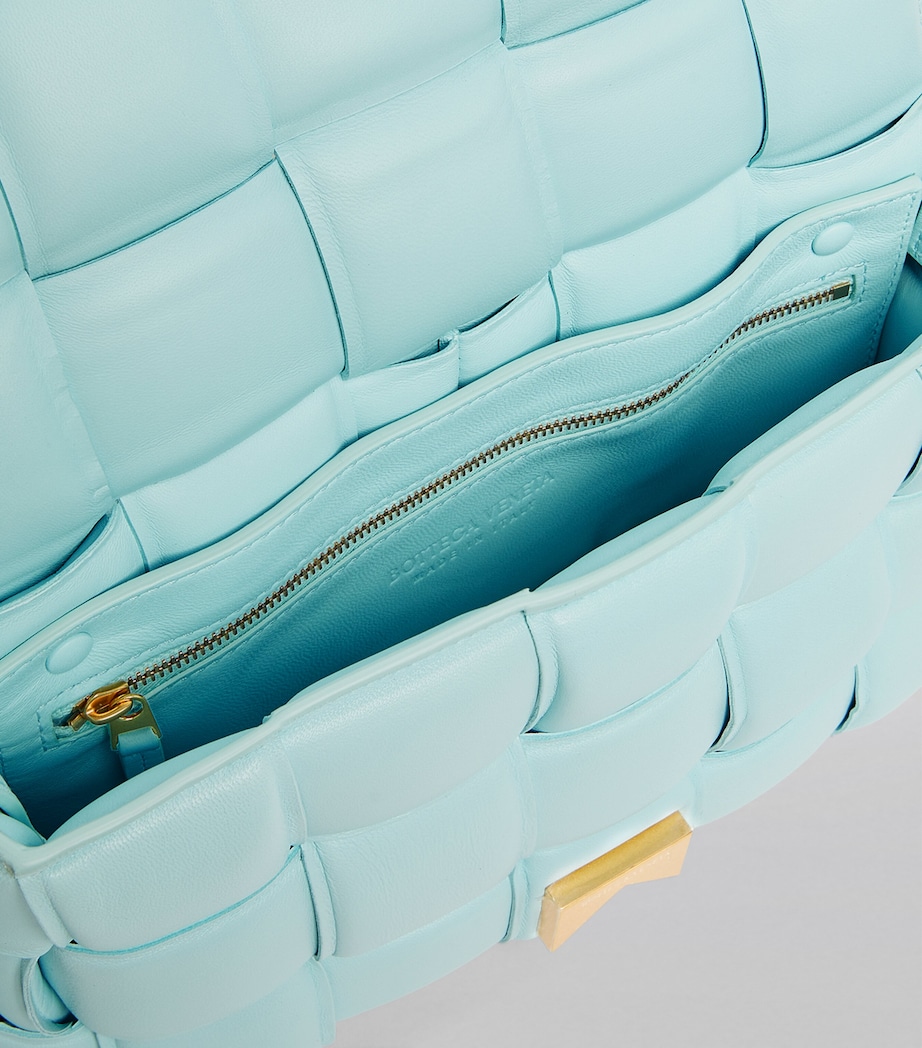 Padded Cassette Cross-Body Bag PALE BLUE-GOLD Image 6