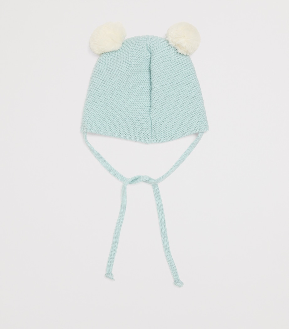 Cotton-Blend Knitted Hat (12 Months) 03 H56 Image 2
