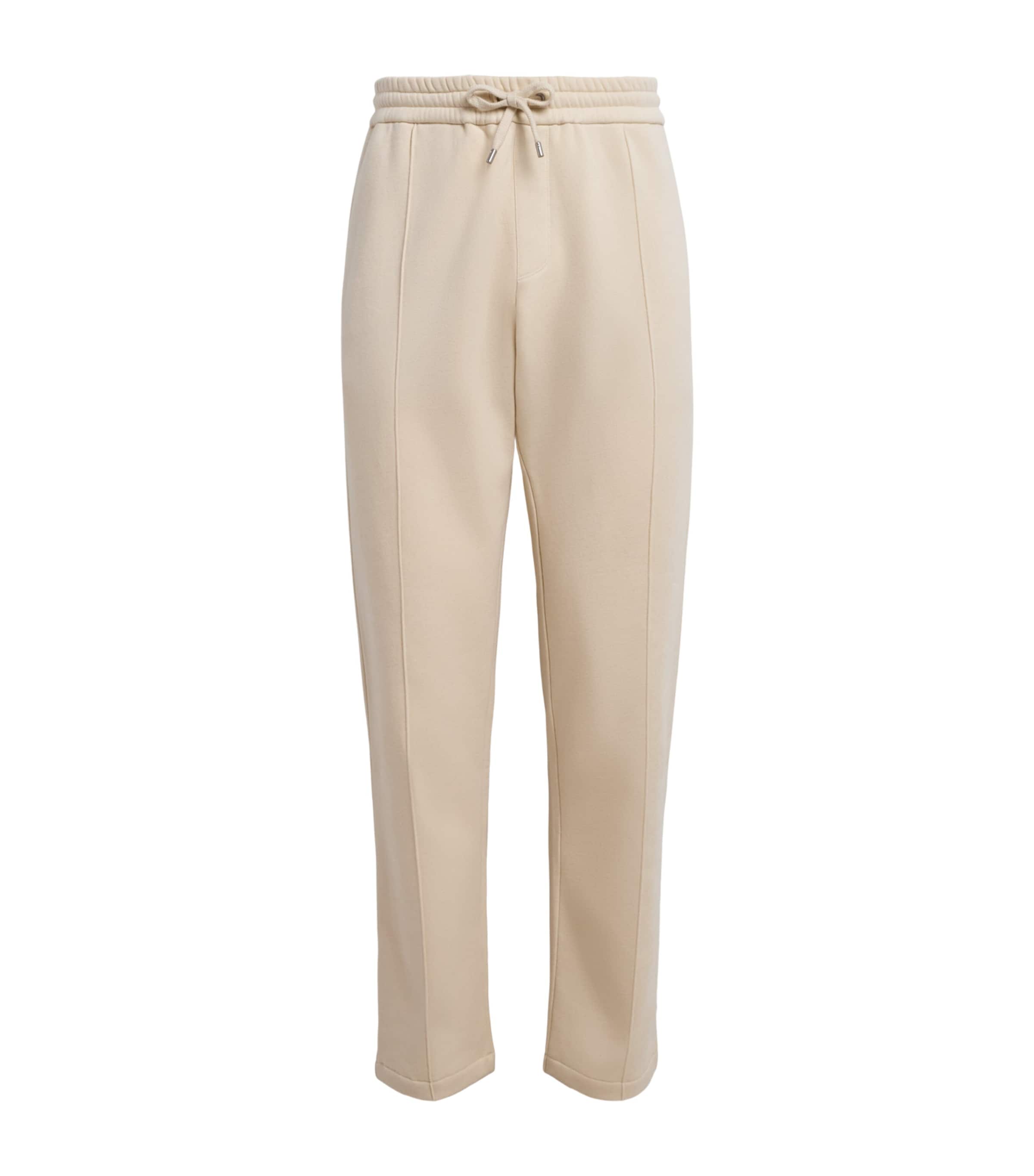 Ralph Lauren Purple Label Mens Cotton-Cashmere Sweatpants Limestone Image 1
