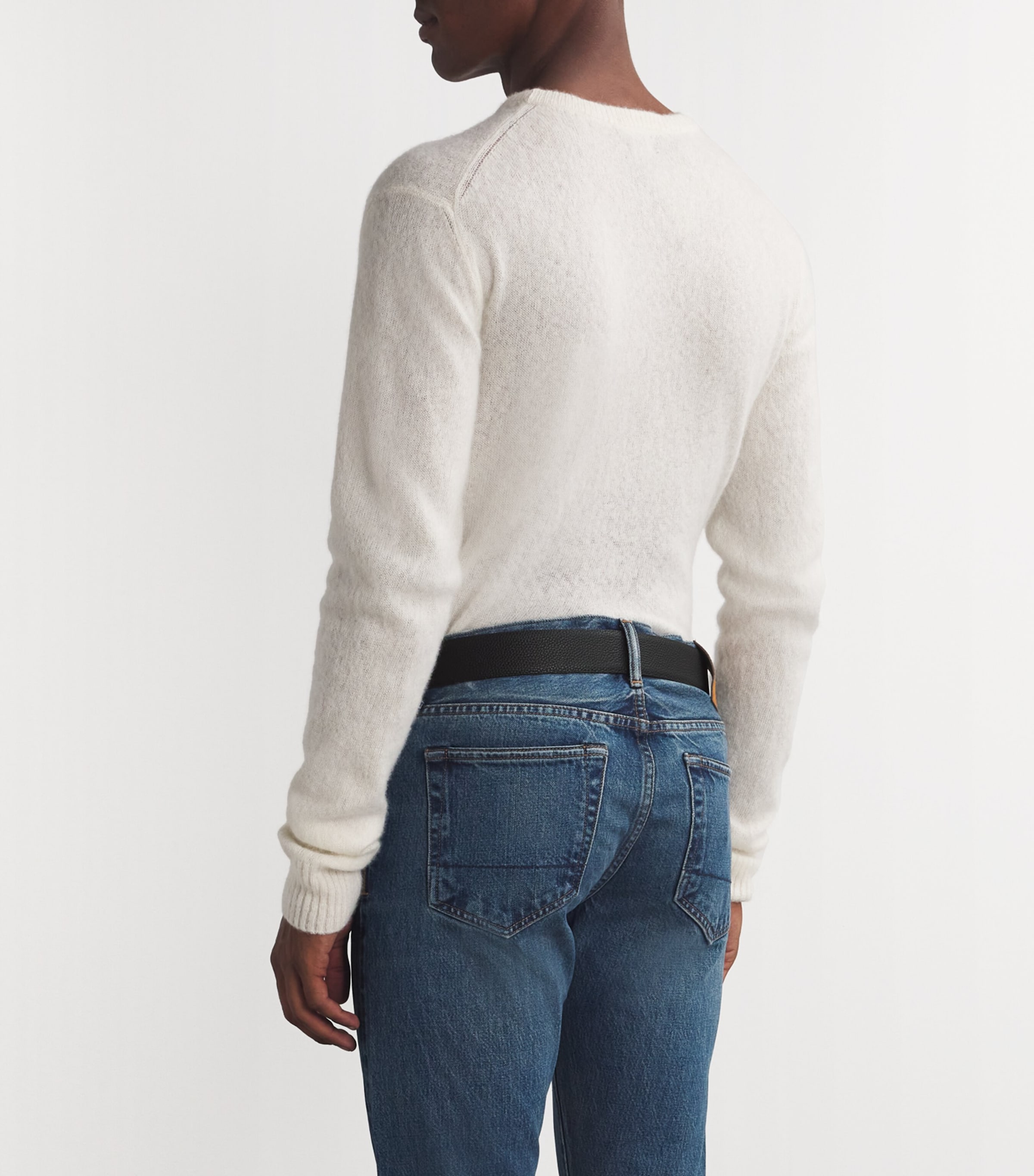 Leather Reversible T Icon Belt 1N001 Image 3