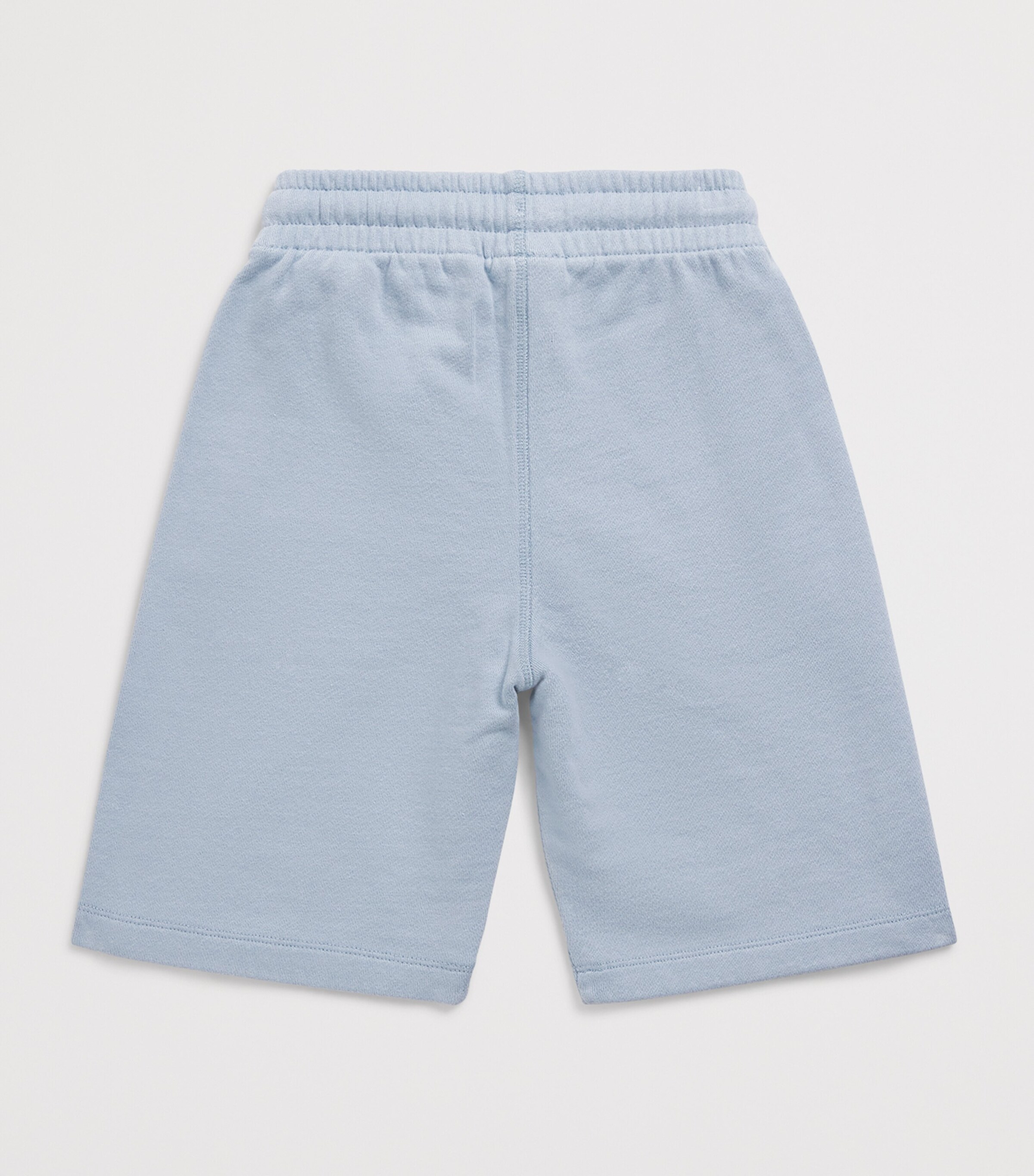 Off-White Kids Cotton Logo Sweatshorts (4-12+ Years) Dusty Blue Image 2