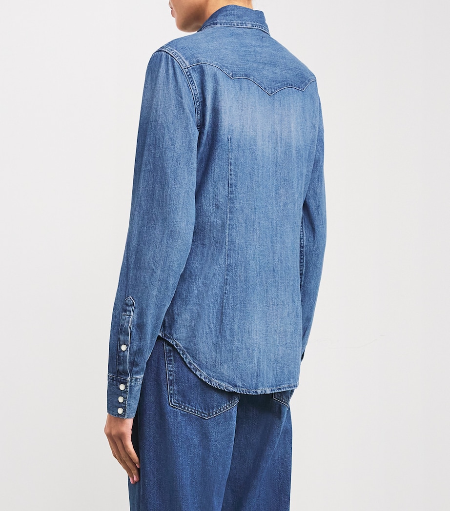 Denim Western Shirt CANARIA WASH Image 4