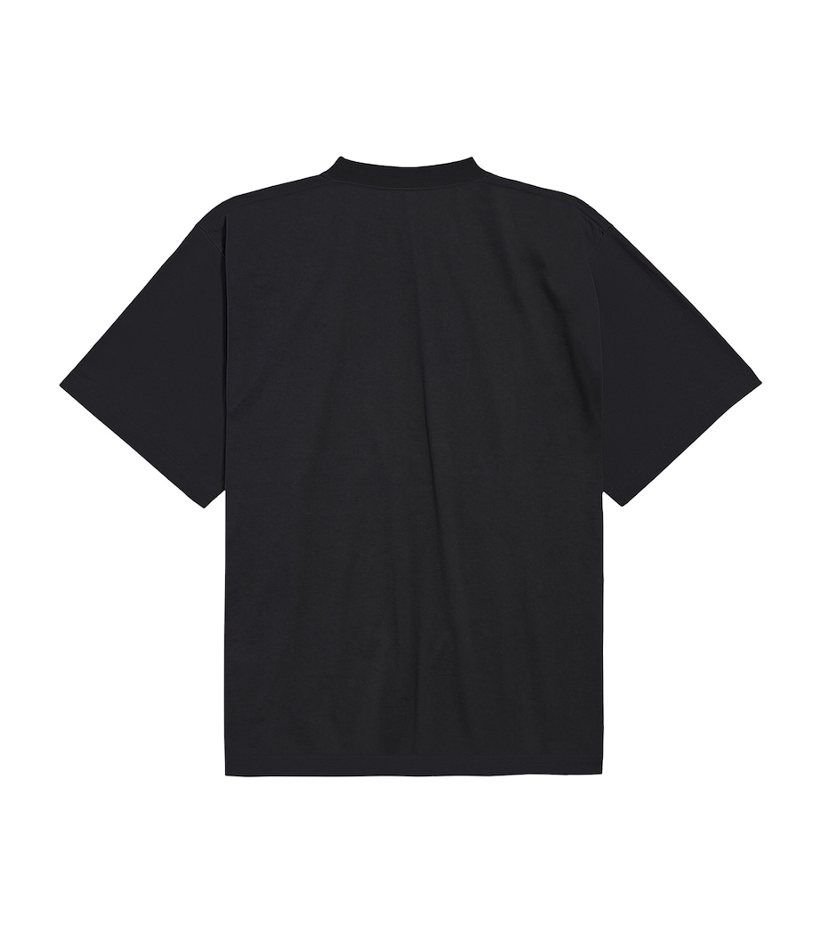 Balenciaga Mens Graphic Print T-Shirt Image 2
