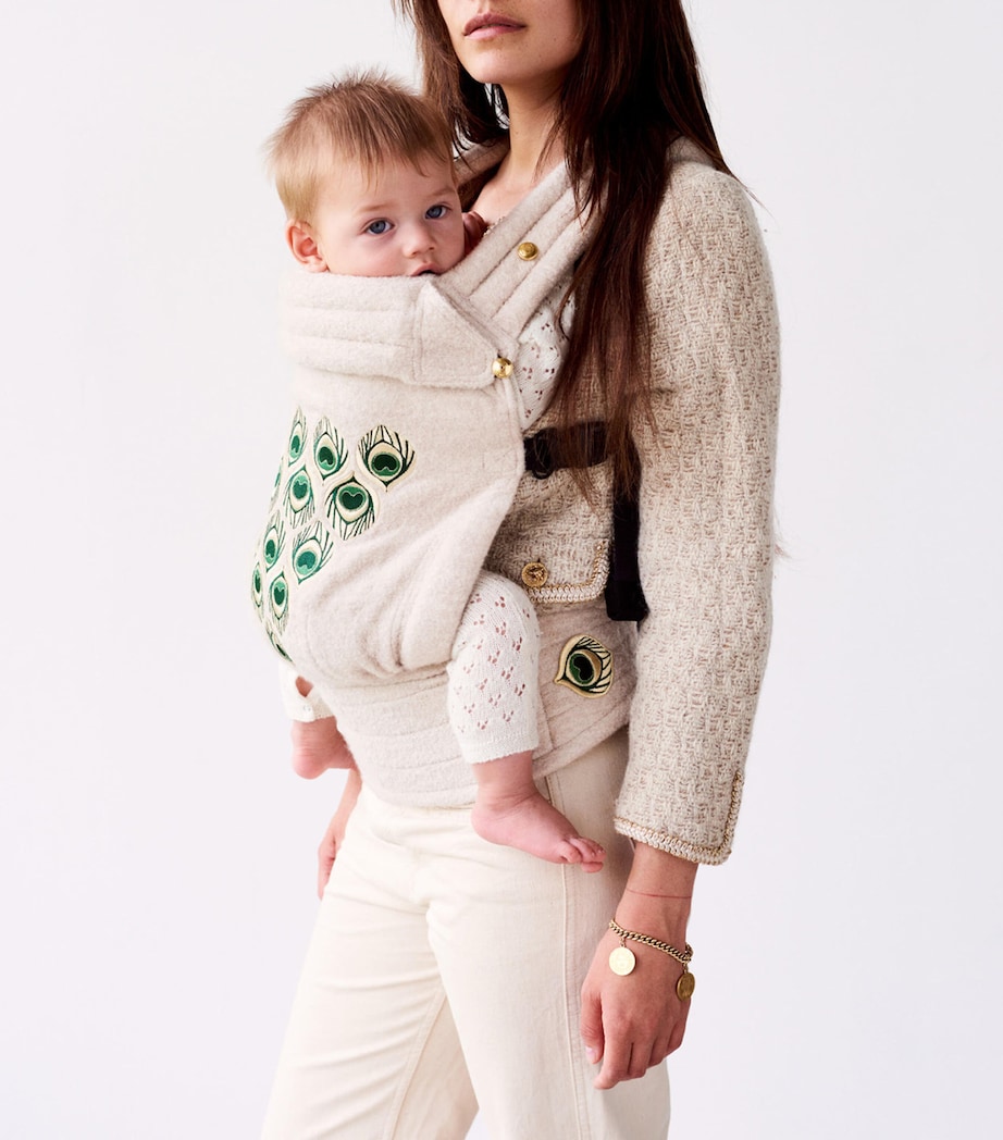x Harrods Cashmere Zeitgeist Baby Carrier BEIGE Image 3