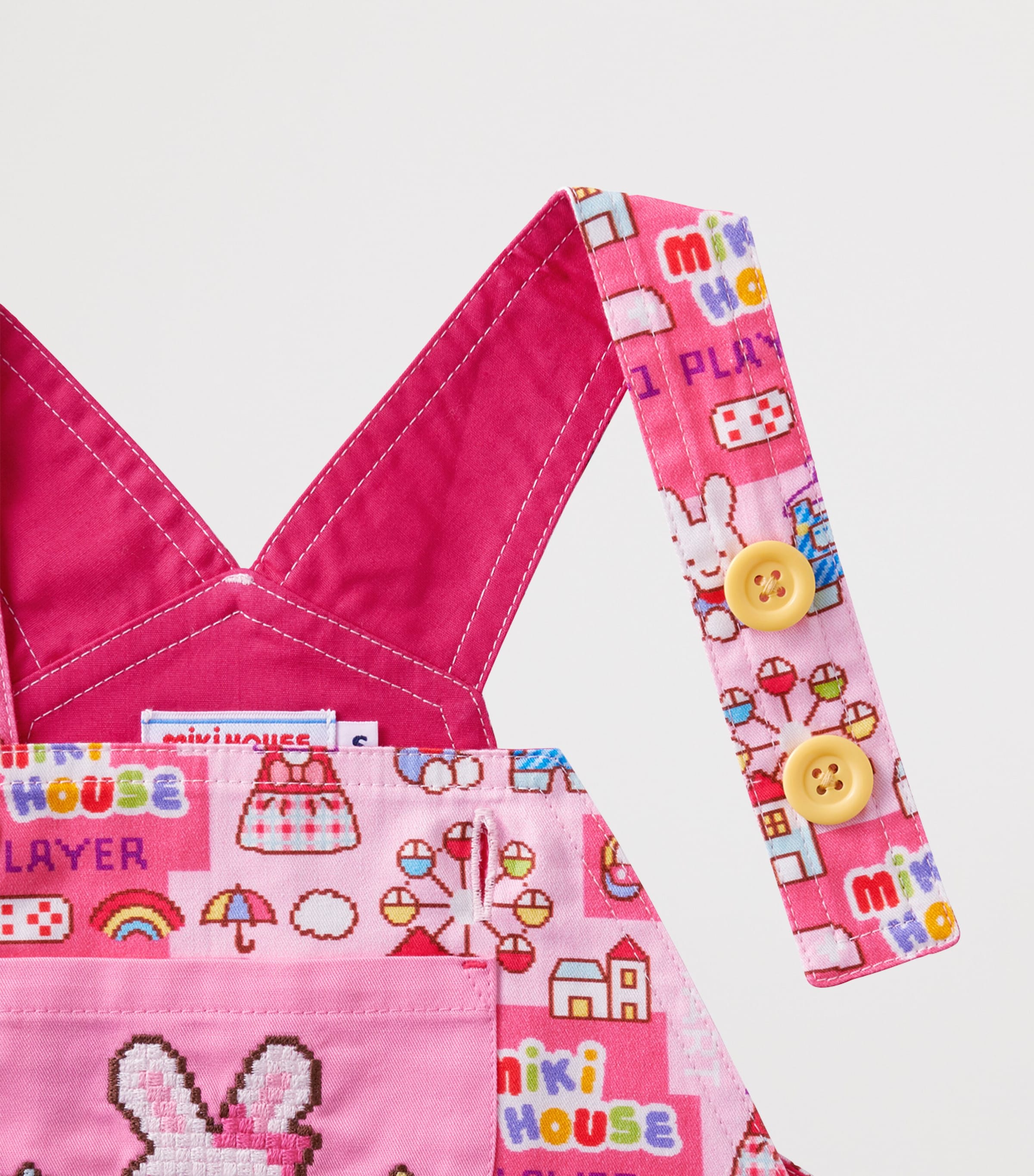Miki House Pixel-Art Dress (6-24 Months) Image 6