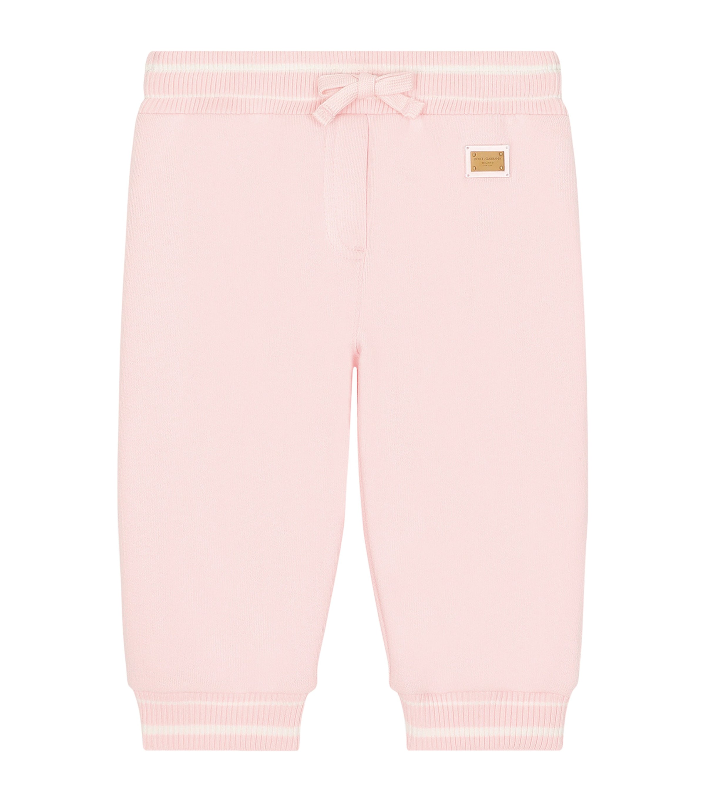 Dolce & Gabbana Cotton Logo-plaque Sweatpants