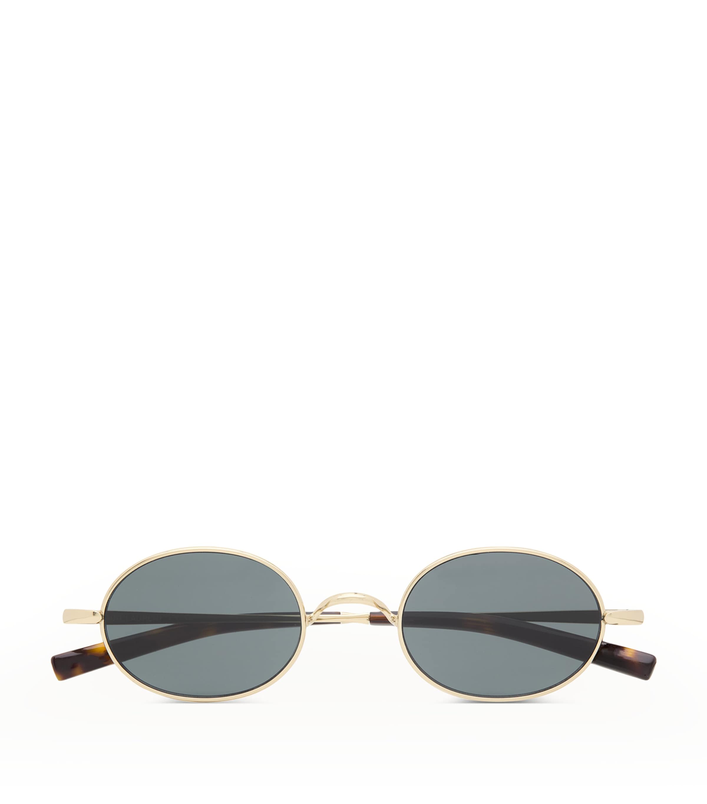 Saint Laurent Metal Oval Sunglasses Image 1